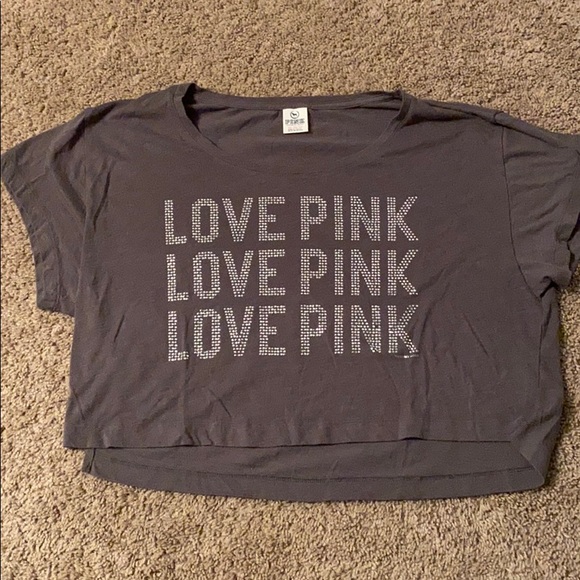 PINK Victoria's Secret Tops - Victoria’s Secret pink extra small crop top